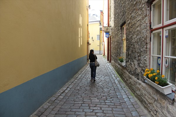 170-Самая узкая улочка Таллинна